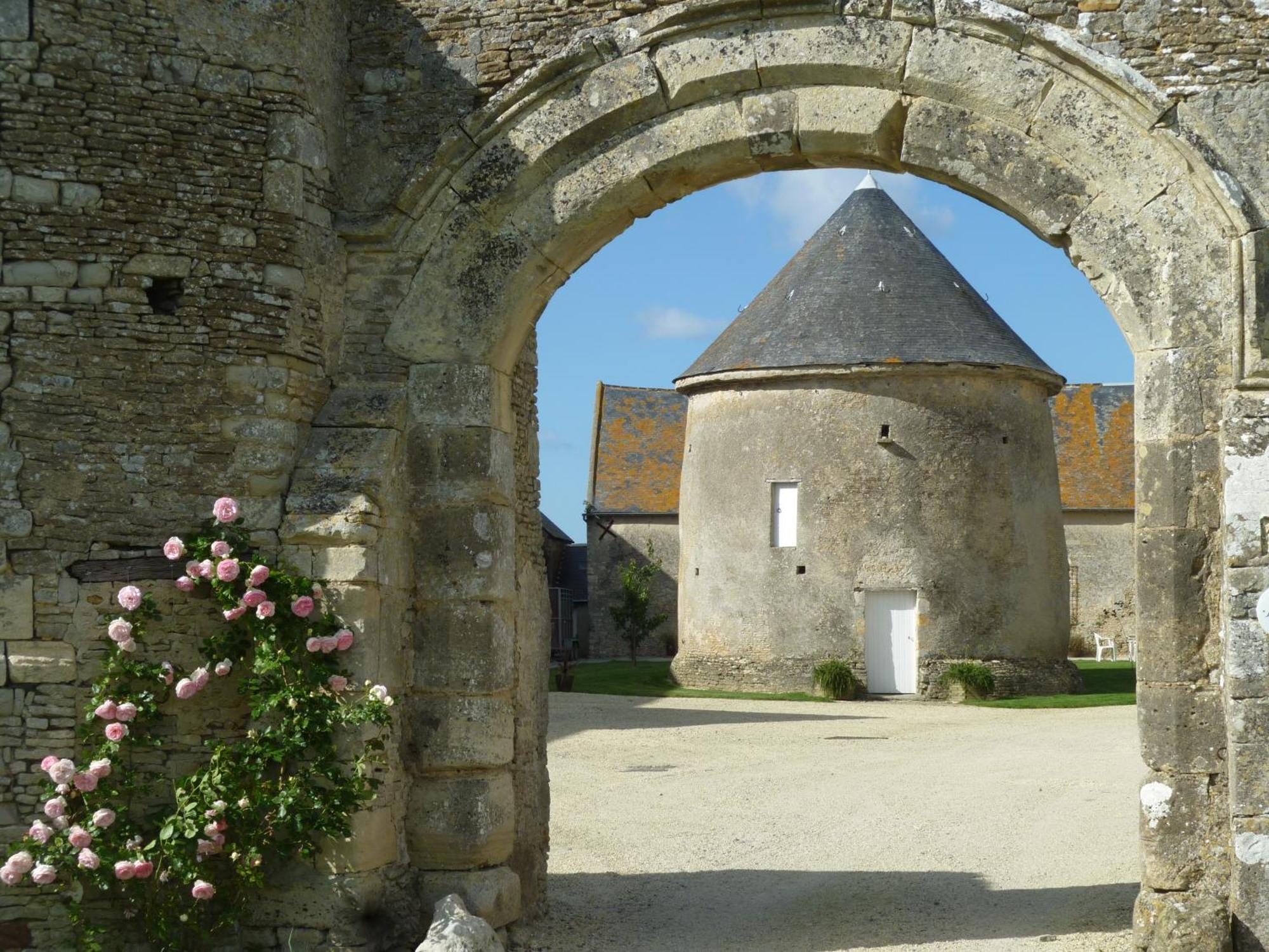 Manoir De L'Hermerel Géfosse-Fontenay Exterior photo